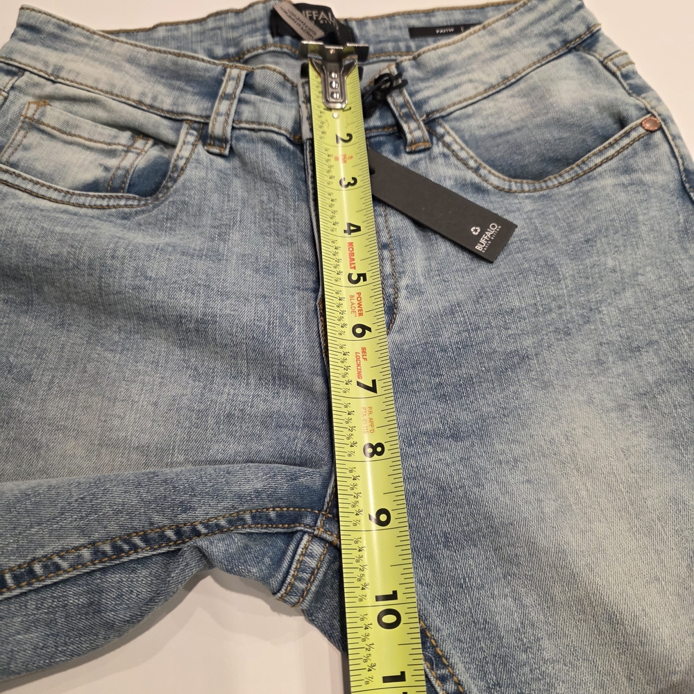 NWT Buffalo David Bitton Faith Mid Rise Skinny Jeans Size 27 - Picture 10 of 13